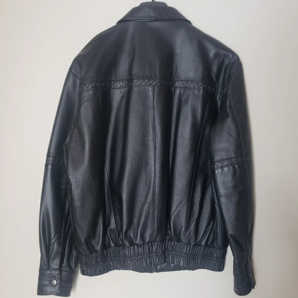 Vintage Niko Genuine Leather Designs Jacket